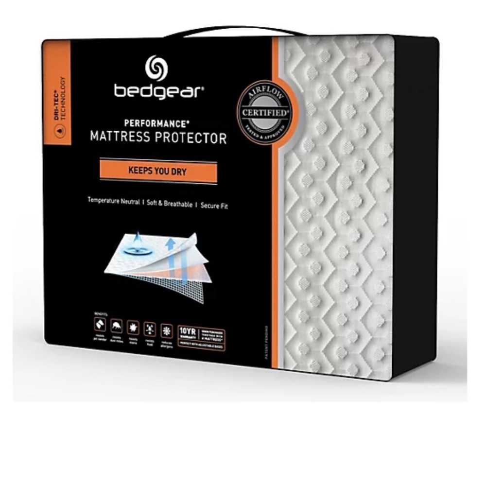 BedGear performance Mattress Protector Site Queen